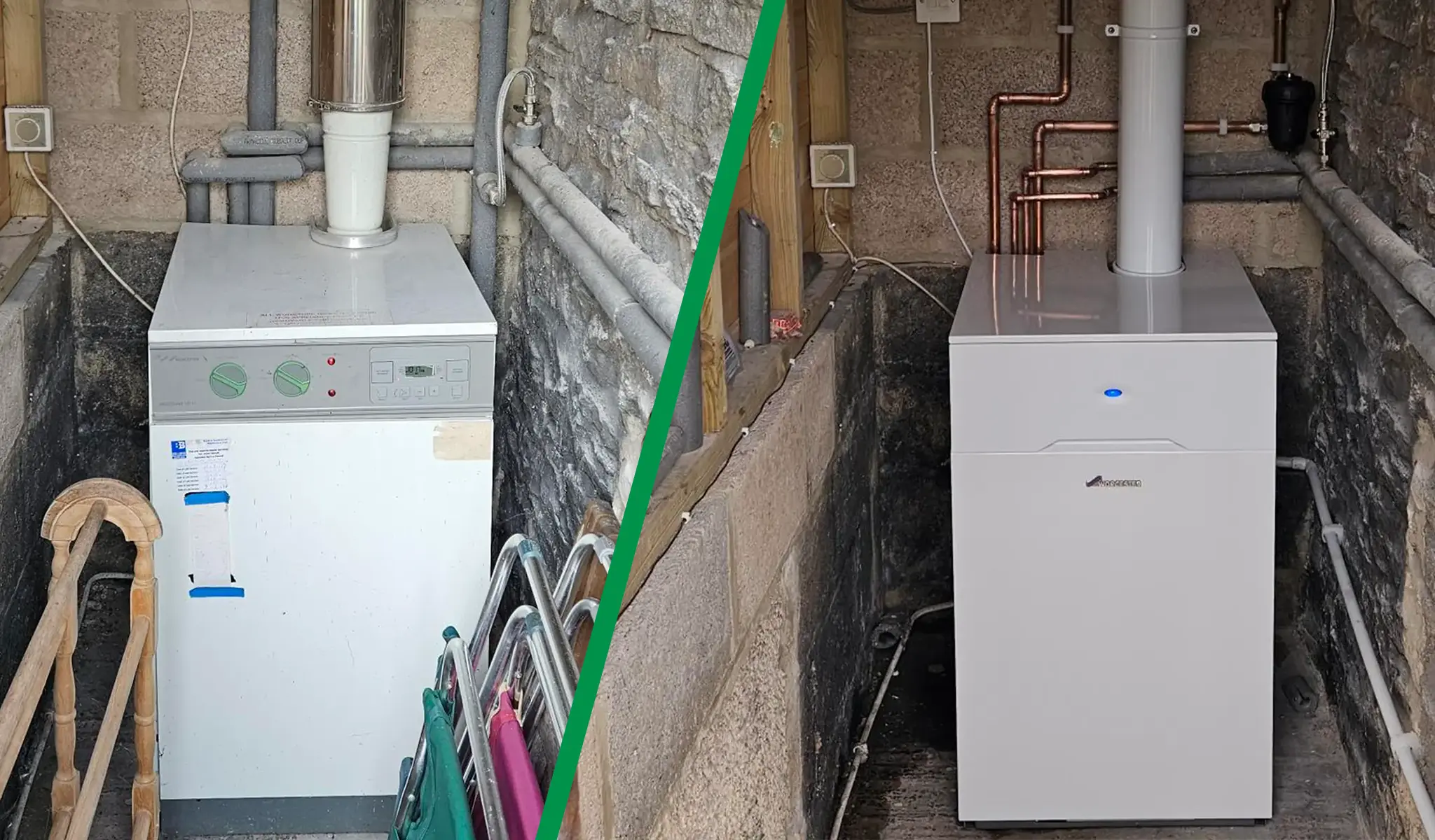 Before adn after for job show case 2